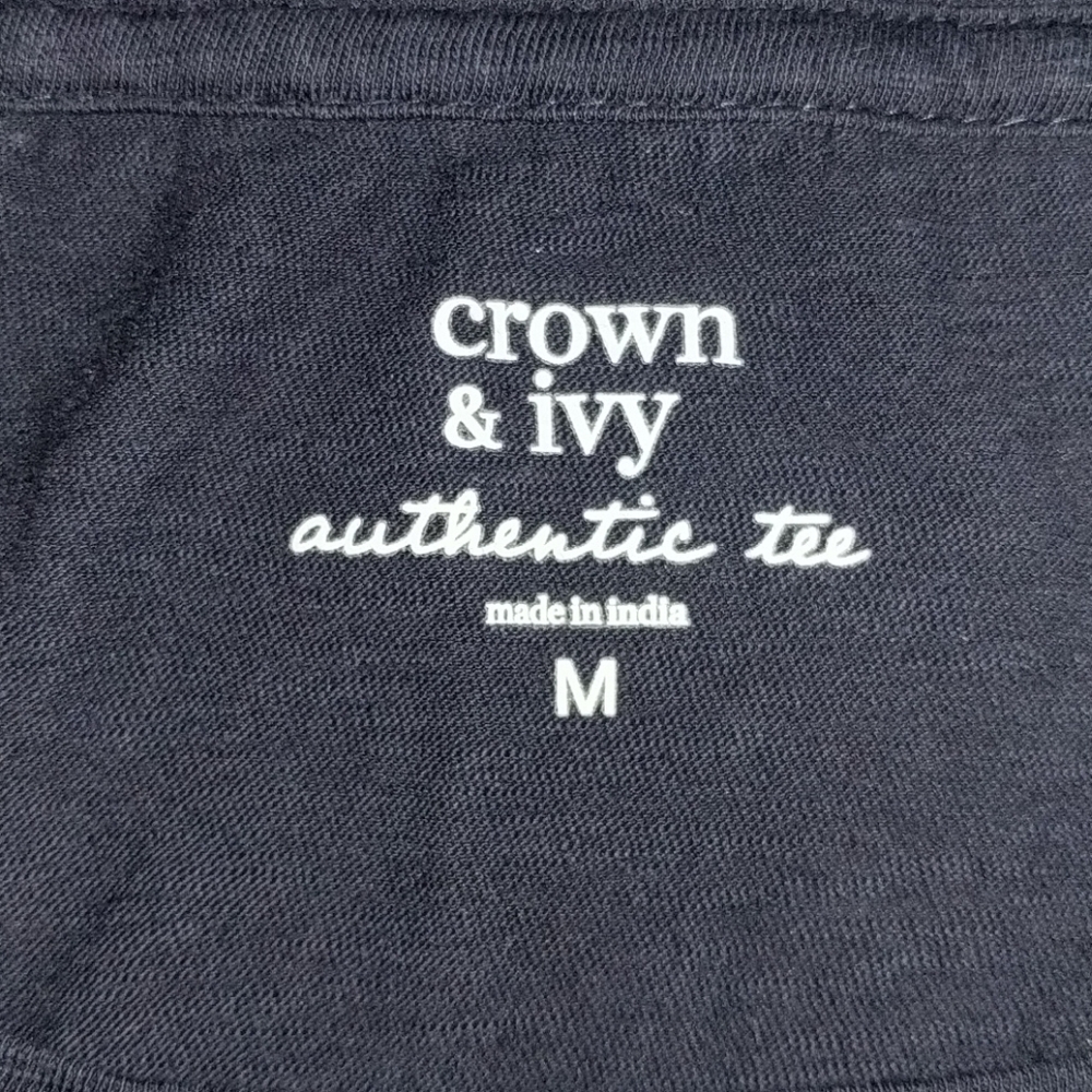 Crown & Ivy authentic t-shirt elephant top - Picture 7 of 8